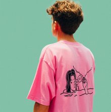 SMOKING TEE (PINK)