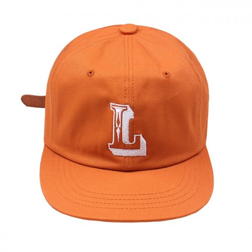 러프킹즈(luffkingz) 다이아 엘 로고 6-패널캡 브라운