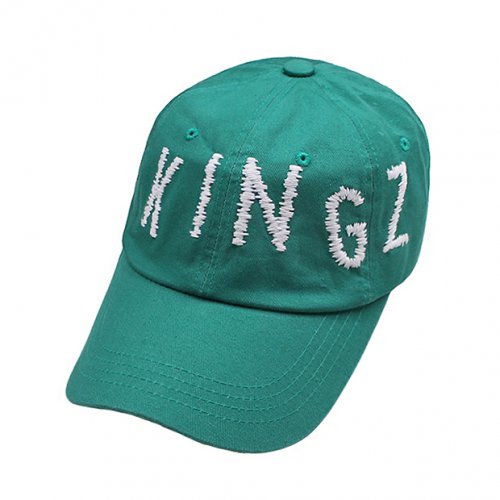 러프킹즈(luffkingz) 킹즈 빅로고 폴로캡 그린