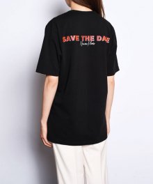 SAVE THE DATE T-SHIRTS CHACOAL