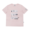 여성 프린트 반팔 티셔츠PINK / FS7WT08WPK