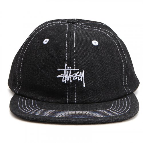 스투시(STUSSY) [스투시] STUSSY CONTRAST STITCH DENIM STRAPBACK