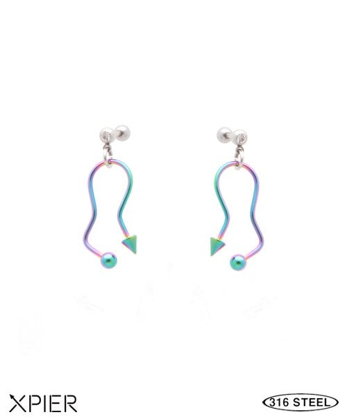 엑스피어(xpier) 2피스 엑스피어 x-wea020 귀걸이 무알러지 1쌍