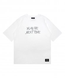 T37S MAYBE TEE (WHITE)