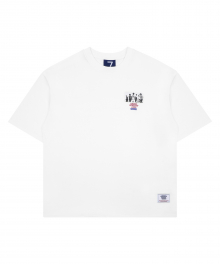 DC7S SLY HALF TEE (WHITE)