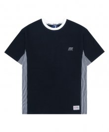 DC7S STRIPE COLORATION TEE (NAVY)