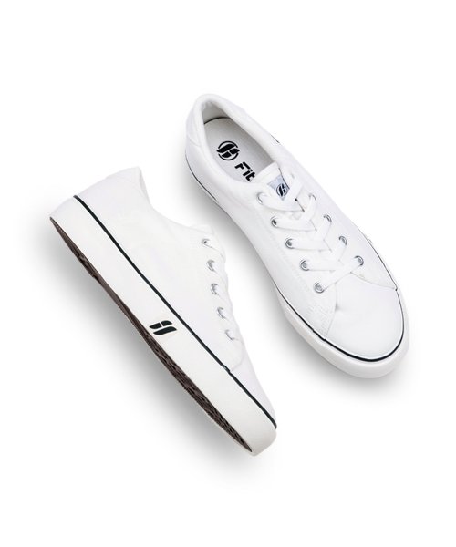 비에스큐티바이클래시(bsqtbyclassy) 186 핏어스 캔버스 스니커즈 빈티지화이트