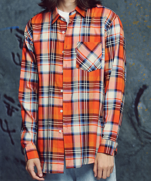 아파트먼트(apartment) Infighter Shirts - Orange