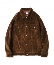 Corduroy 3rd Jacket Brown