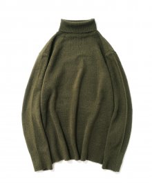 APS Pola Neck Knit Khaki