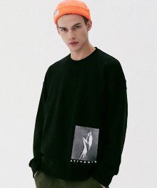 HAND IN SAND CREWNECK MFVCR003-BK