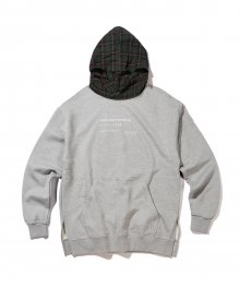 USF RELAXED HOODY GRAY