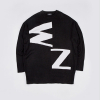 Woozo Abbreviation Full Knit Black/White( Free )