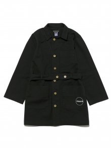 Button-up Jacket dress Black