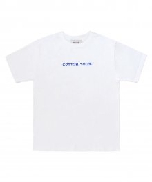 [EASY BUSY] Cotton100% T-Shirts - White