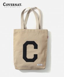 C LOGO ECO BAG BEIGE