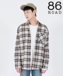 2721 Flannel check shirts (Brown)