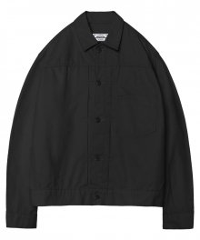 M#1380 cotton canvas jacket (black)
