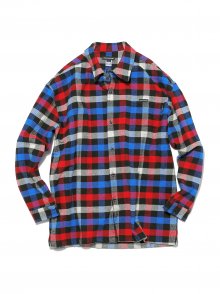 Flannel Sherpa Shirt Blue