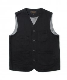 17fw hbt pocket vest black