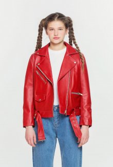 WOMANS RIDERS JACKET RED(ES1HFUL281A)