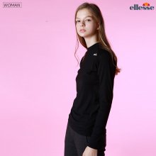 ellesse 여성 스포티 반하이넥티셔츠EH3FSTR302