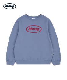 [Mmlg] MMLG SWEAT (MELANGE BLUE)