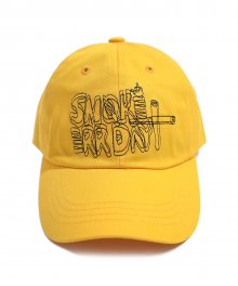 Smoke Err Day Ball Cap - Yellow