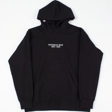 BUSINESS-MAN HEAVY HOODIE - BLACK