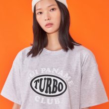 TURBO CLUB T-SHIRT (MELANGE GREY)