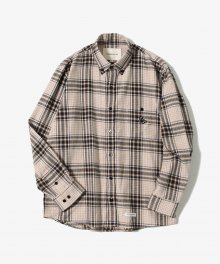 Sealion - Flannel Check Shirts [Ivory]