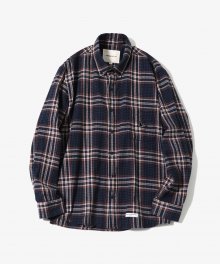 Sealion - Flannel Check Shirts [Navy]