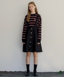 MG7F SUSPENDER SKIRT (BLACK)