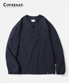 NYLON PULLOVER NAVY