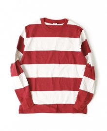 PIRATES BORDER TEE[IVORY/RED]