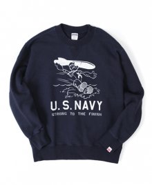 US NAVY MISSILE SWEAT SHIRT[NAVY]