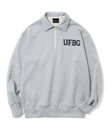 UFBG zip sweat shirts grey