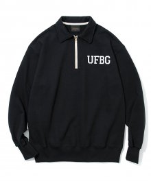 UFBG zip sweat shirts black