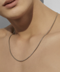 셉텐벌5(SEPTEMBER5) Snake chain necklace