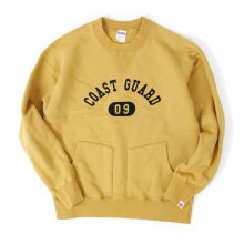 COAST GURAD SPORTS SWEAT SHIRT[MUSTARD]