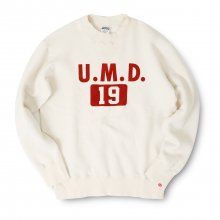 UMD UNIV SWEAT SHIRT[OATMEAL]