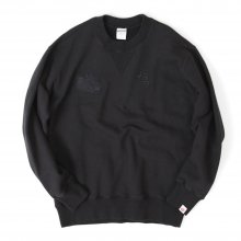 SOUVENIR SWEAT SHIRT[BLACK]