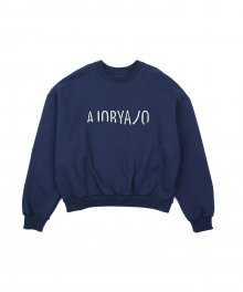 Over Sweatshirt (Navy)[기모]