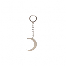 [유니섹스]SILVER MOON EARRING