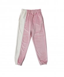 Twofold Velvet Jogger Pants [Pink]