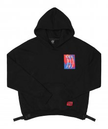 [NYPM] DISTRUST HOODIE (BLK)