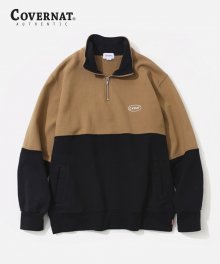 COLORWAY HALF ZIP-UP BEIGE