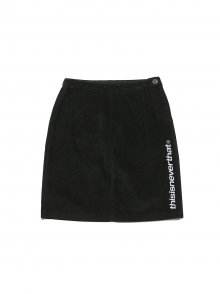 Corduroy Skirt Black