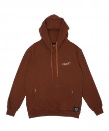 T37F RATHER BE DEAD HOODIE (BROWN)