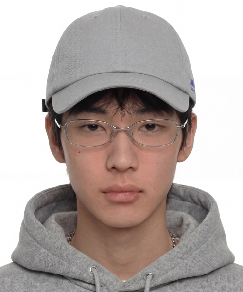 언더컨트롤(undercontrol) 데일리 코튼 볼캡 SPREAD LABEL / AUTHENTIC B B / GREY